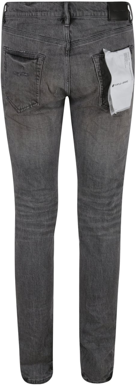 Purple Brand Faded Black Slim Fit Jeans Grijs