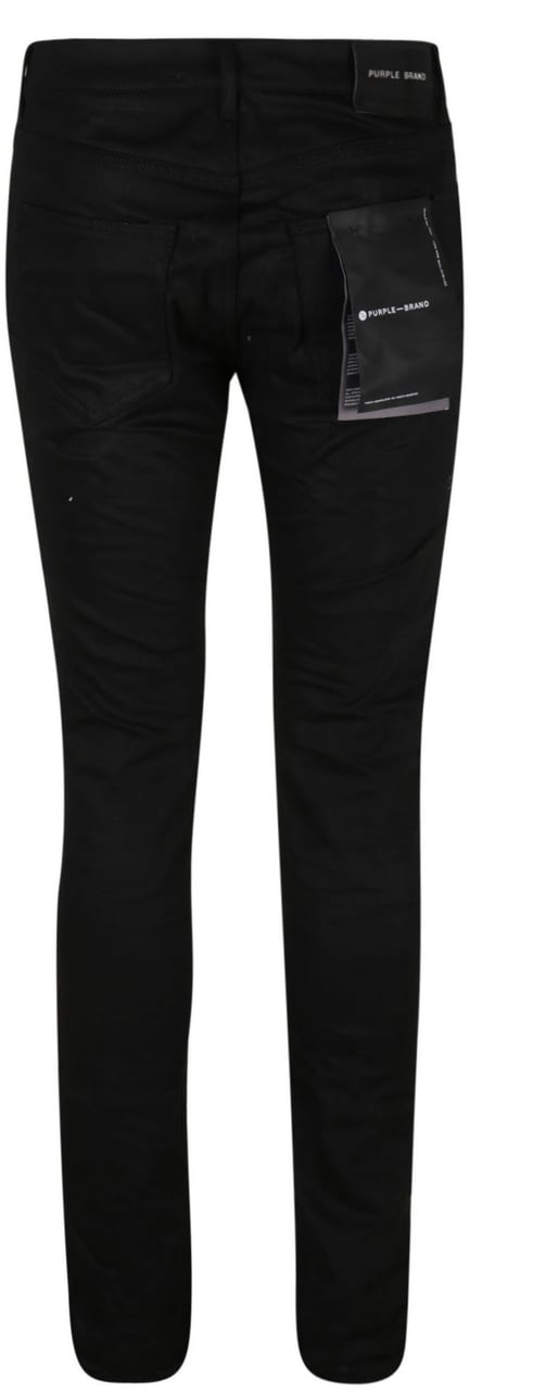 Purple Brand Slim Fit Black Jeans Zwart