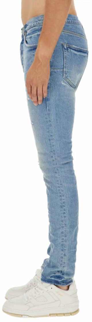Purple Brand "Vintage Abrasions" Jeans Blauw
