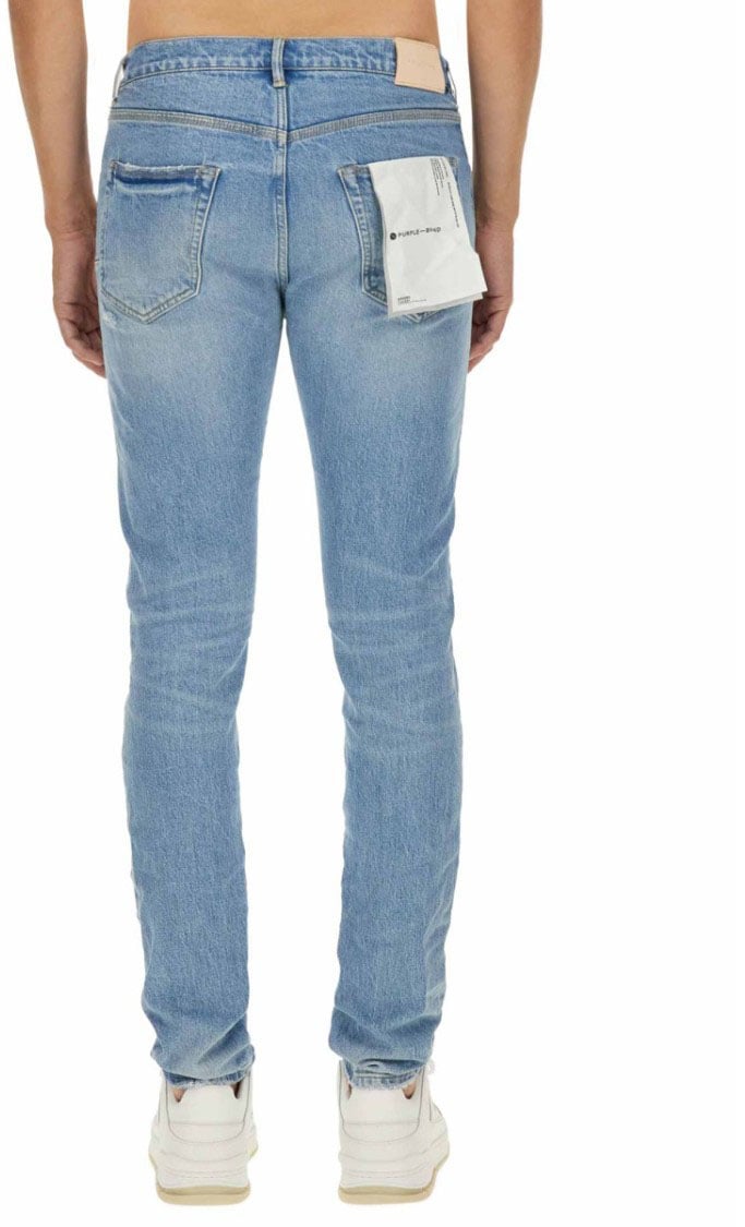 Purple Brand "Vintage Abrasions" Jeans Blauw