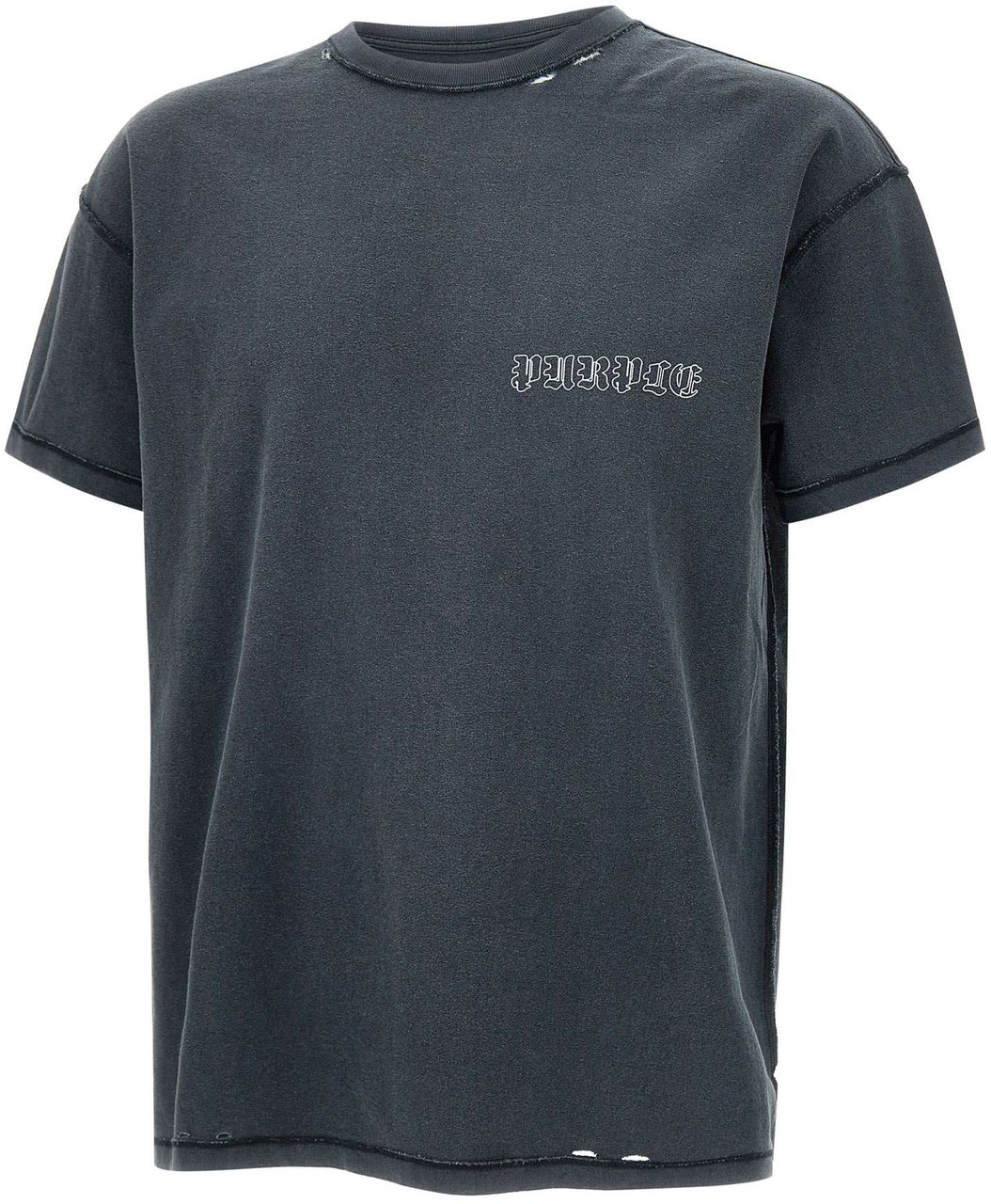 Purple Brand T-Shirts And Polos Black Zwart