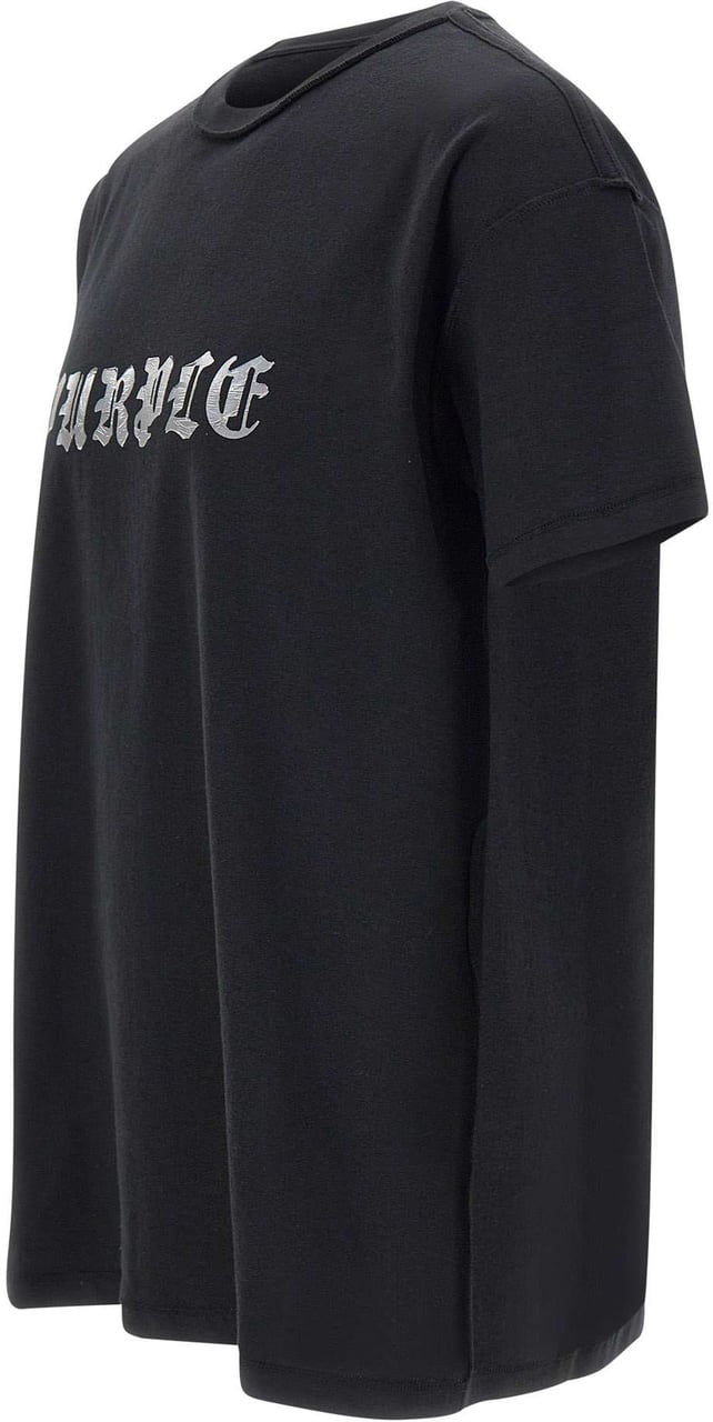 Purple Brand T-Shirts And Polos Black Zwart