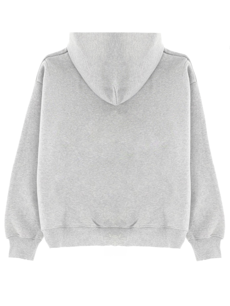 Purple Brand Neutrals Basic Oversized Kangaroo Pocket Hoodie Wit