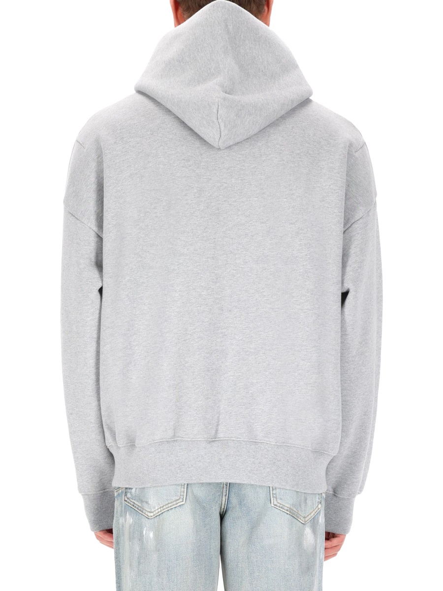 Purple Brand Neutrals Basic Oversized Kangaroo Pocket Hoodie Wit