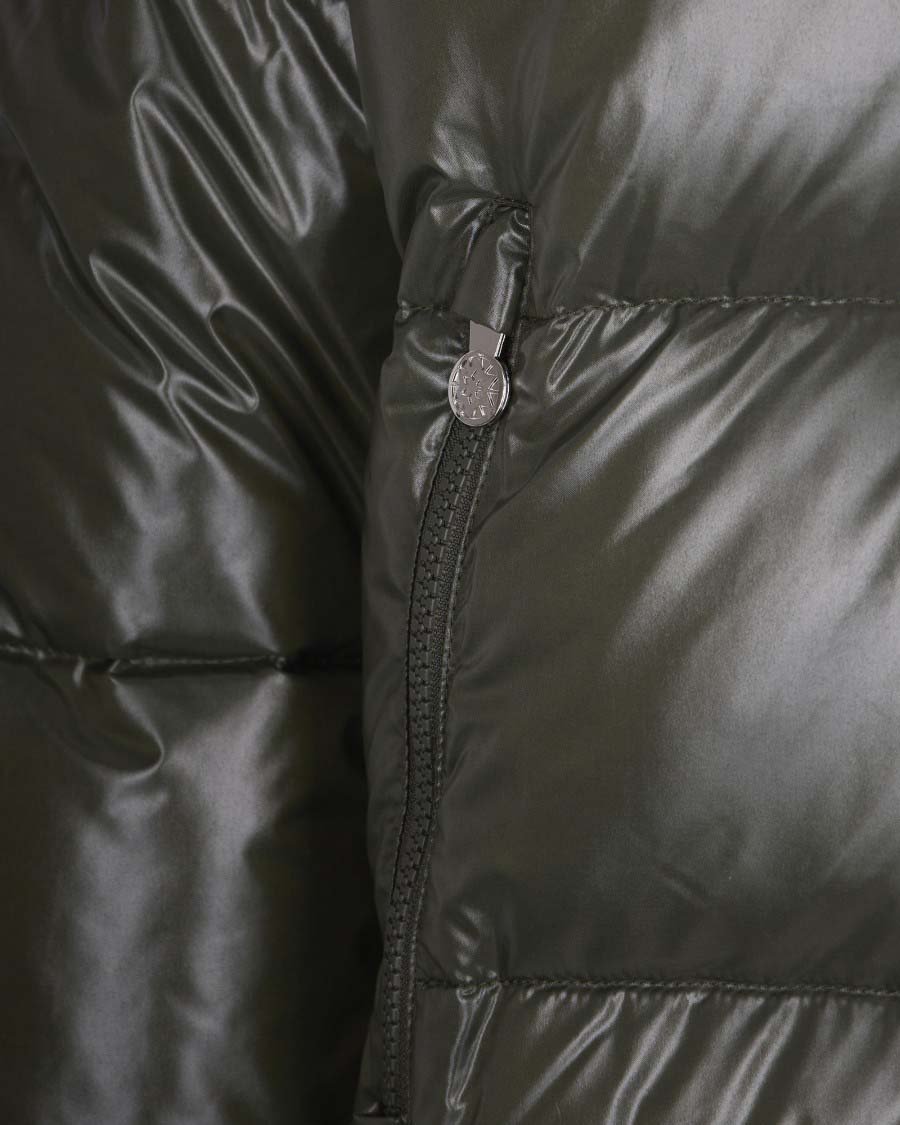 Pyrenex Vintage Mythic Lacquered Bomber Down Jacket Zwart