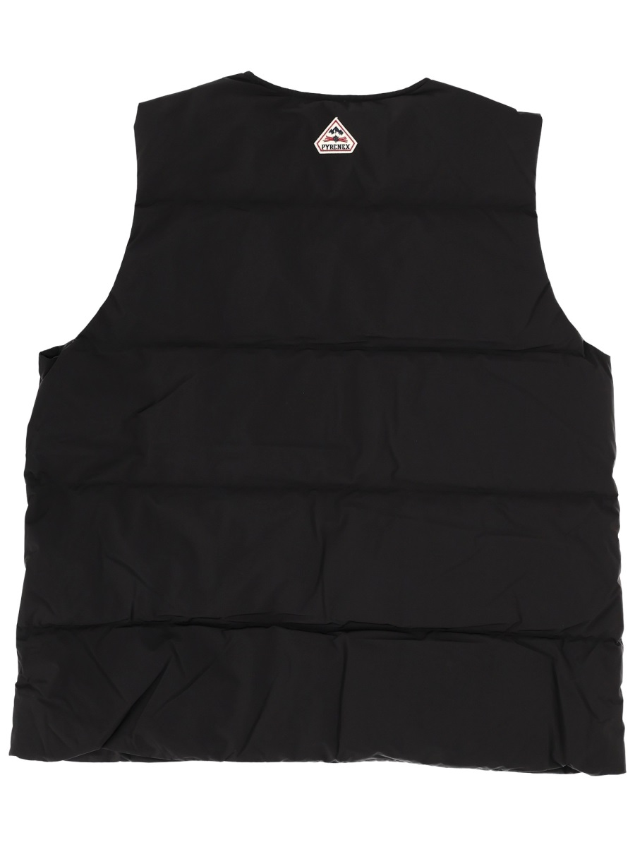Pyrenex Recycled Polyester Solace Quilted Vest Zwart