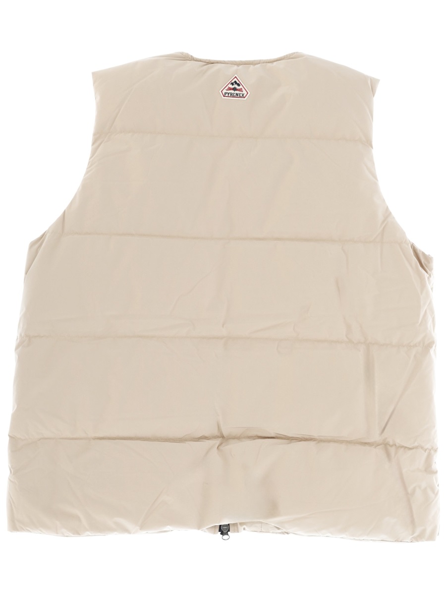 Pyrenex Light Beige Solace Recycled Polyester Vest Neutraal