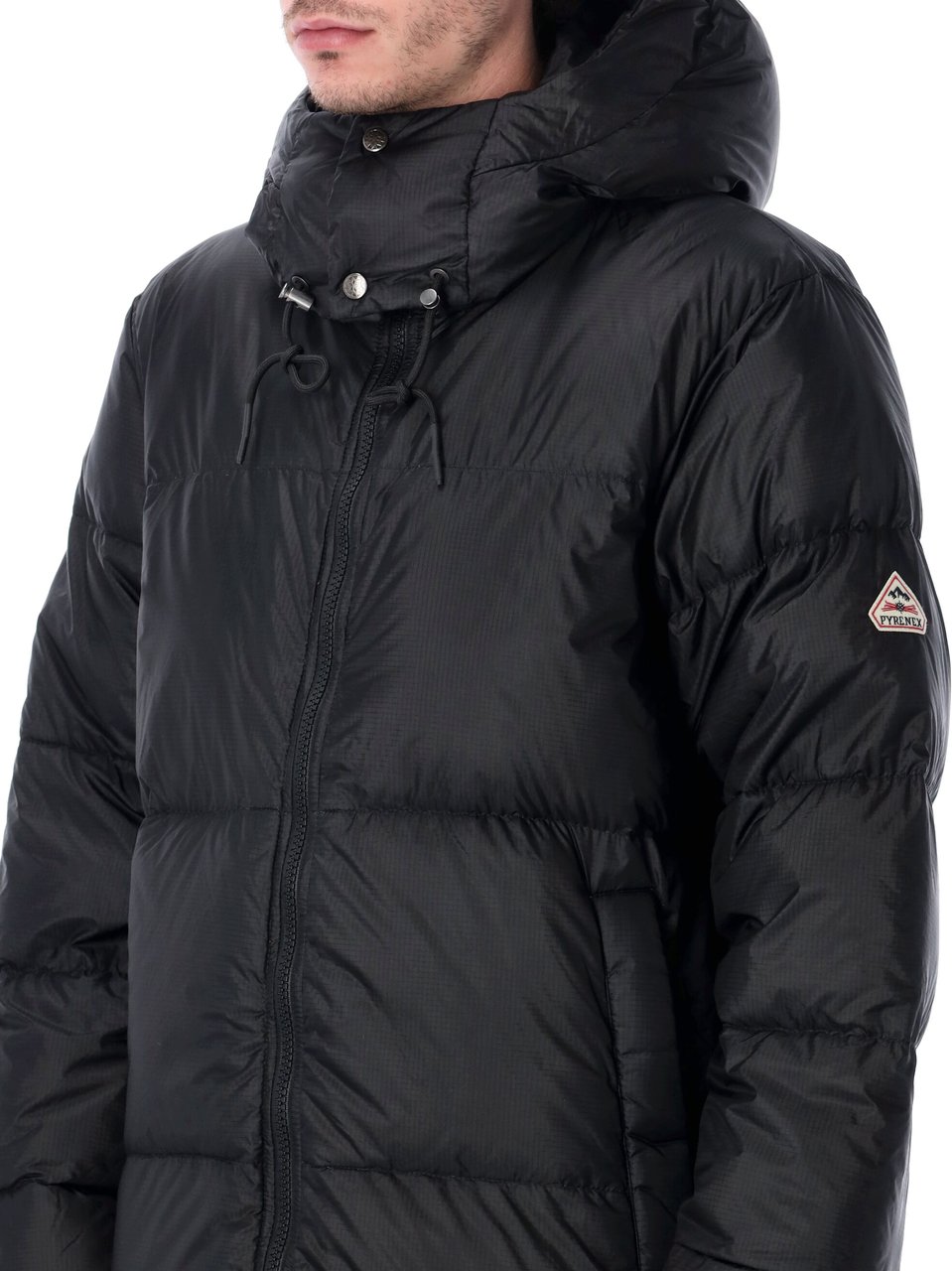 Pyrenex Shift Hooded Ripstop Nero Zwart