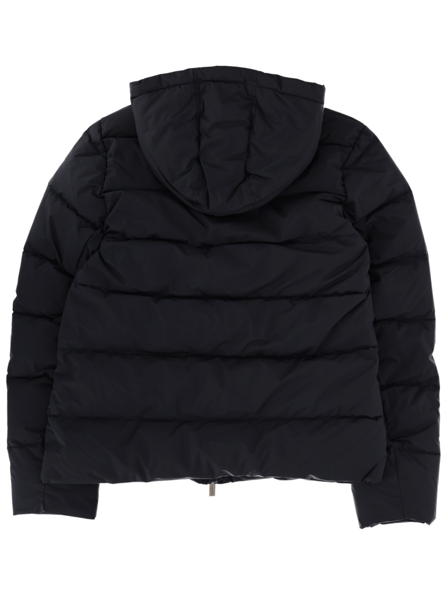 Pyrenex Polyester Spoutnic Puffer Hooded Coat Zwart