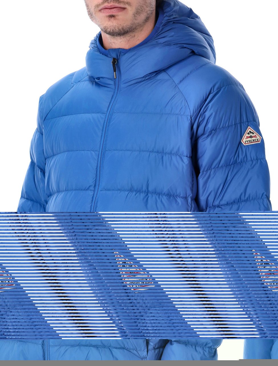 Pyrenex Airal Hooded Jacket Adriatic Blauw
