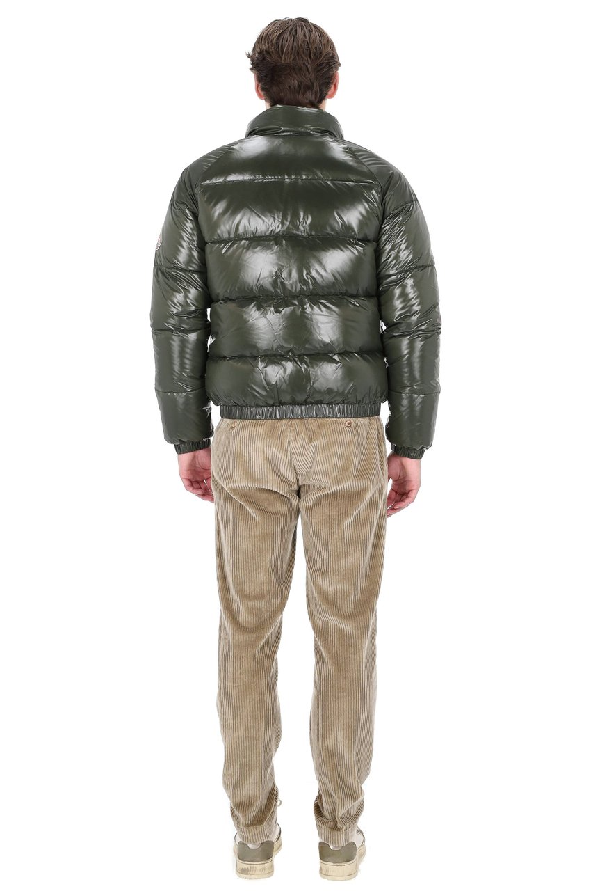 Pyrenex Green Polyamide Vintage Mythic Jacket Zwart