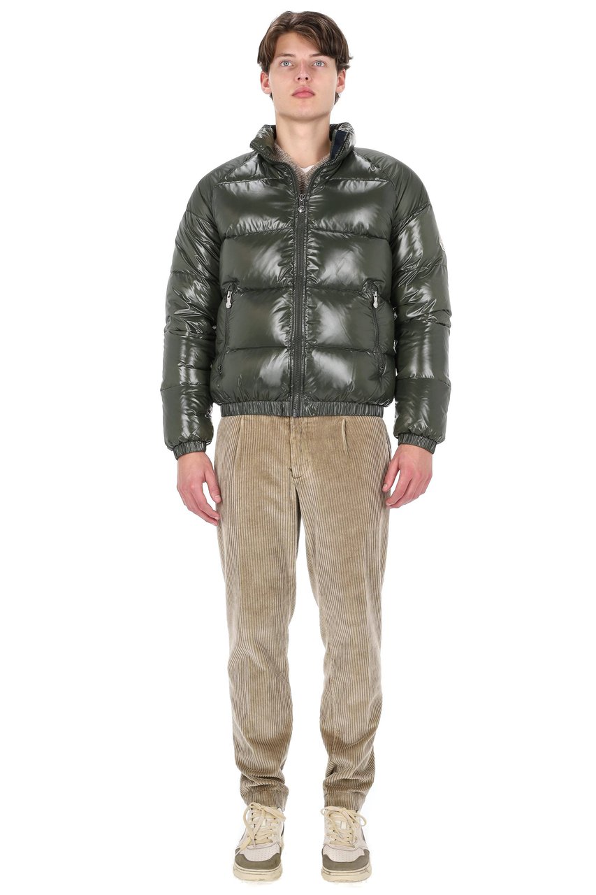 Pyrenex Green Polyamide Vintage Mythic Jacket Zwart