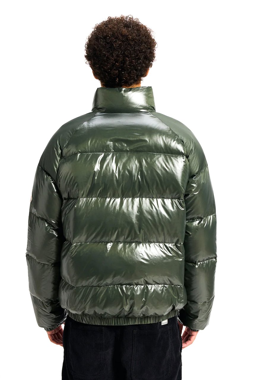 Pyrenex Green Polyamide Vintage Mythic Jacket Zwart