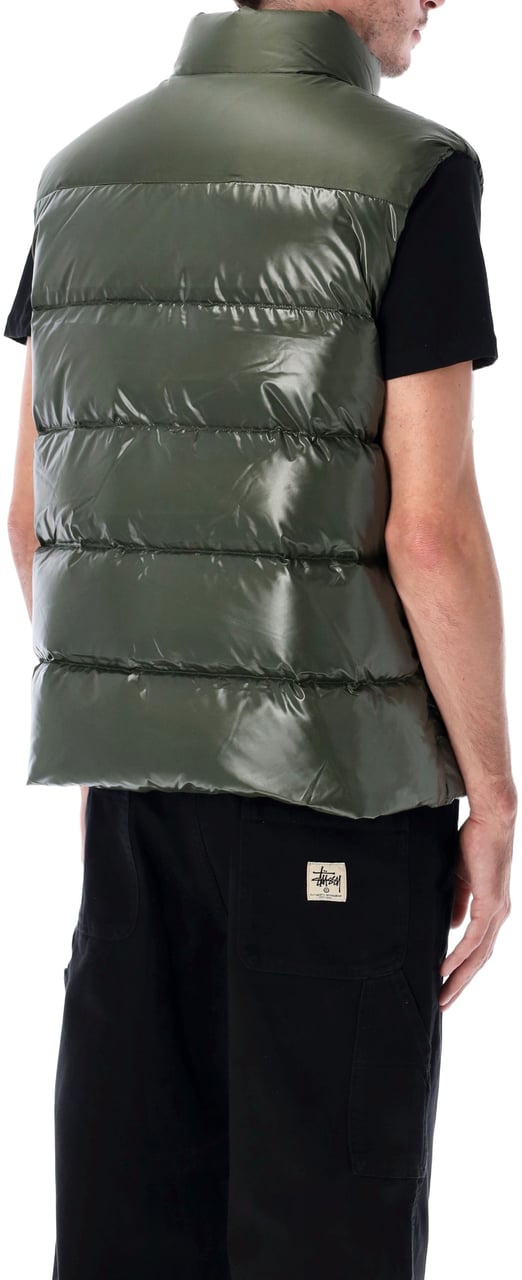 Pyrenex John Vest Deep Khaki Donkergroen