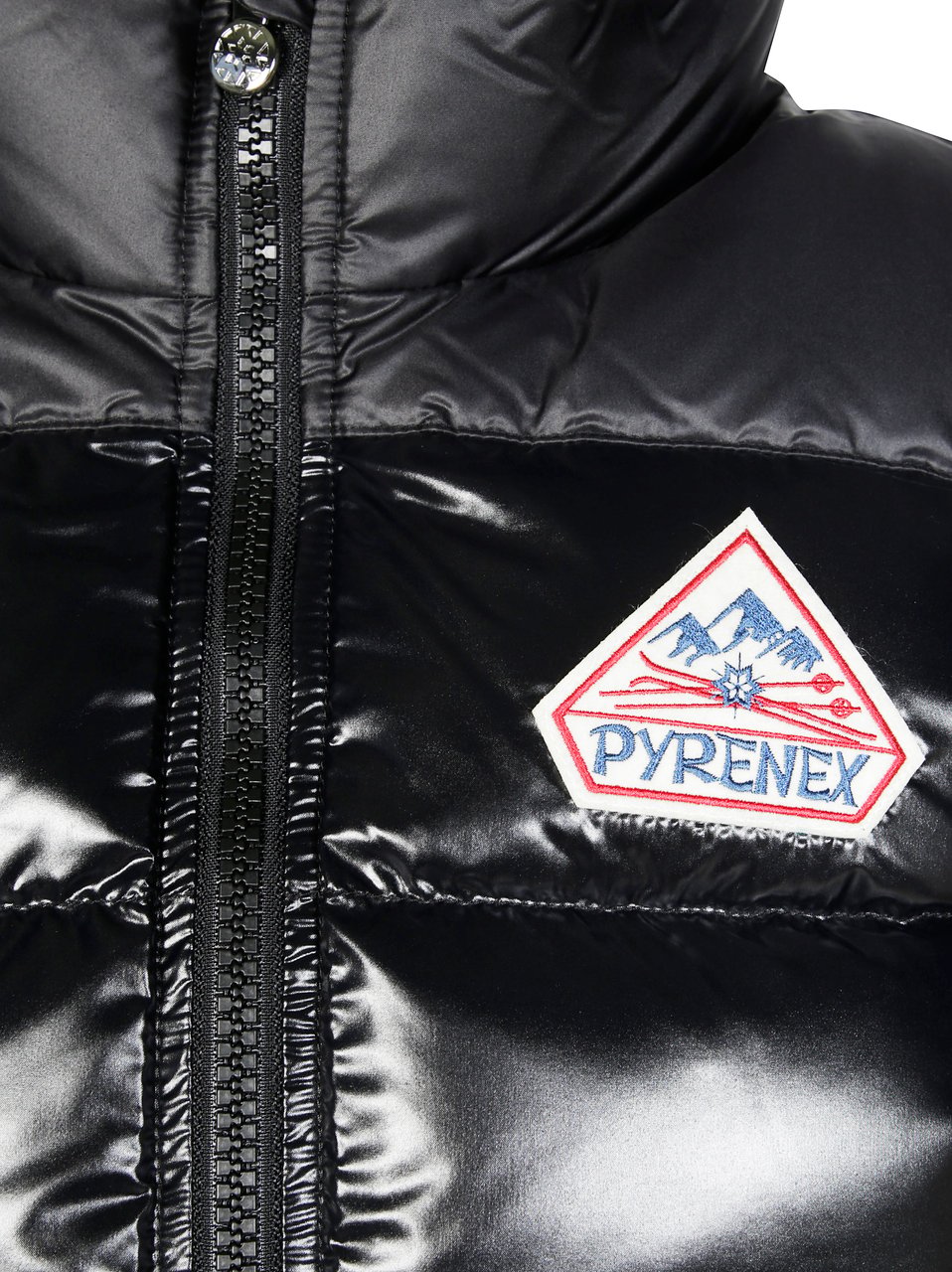 Pyrenex Minimalist Padded Vest in Lightweight Polyamide Zwart