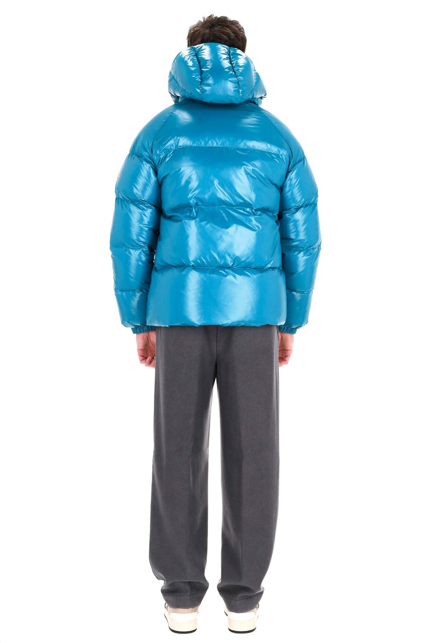 Pyrenex Sten Unisex Hooded Down Jacket Blauw