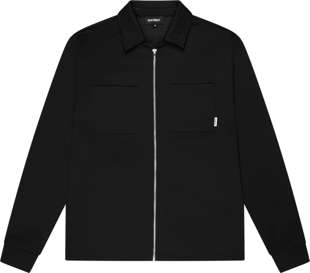 Quotrell Bagota Overshirt | Black Zwart