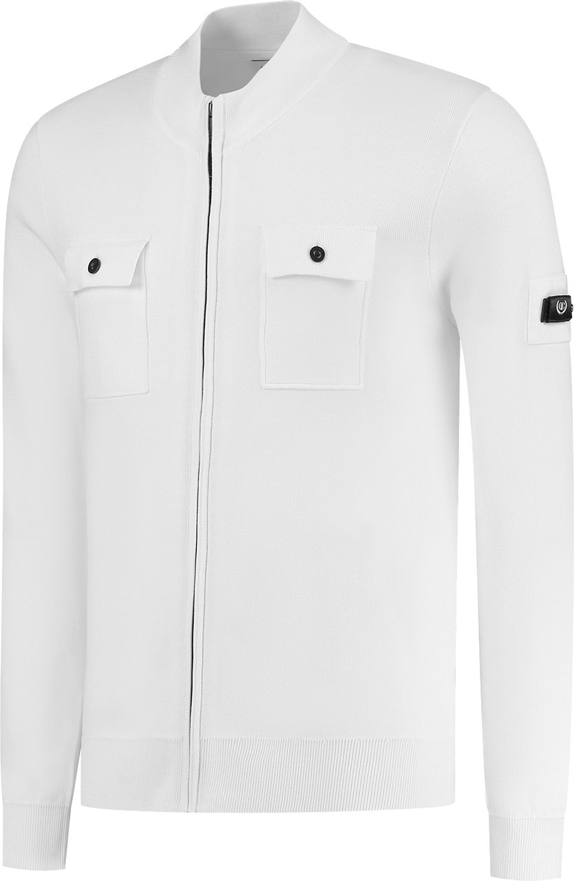 Quotrell Fromanteel Knitted Vest | Ecru Beige