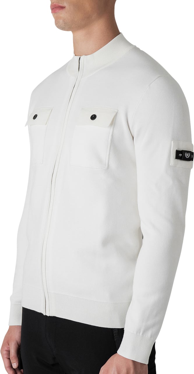 Quotrell Fromanteel Knitted Vest | Ecru Beige