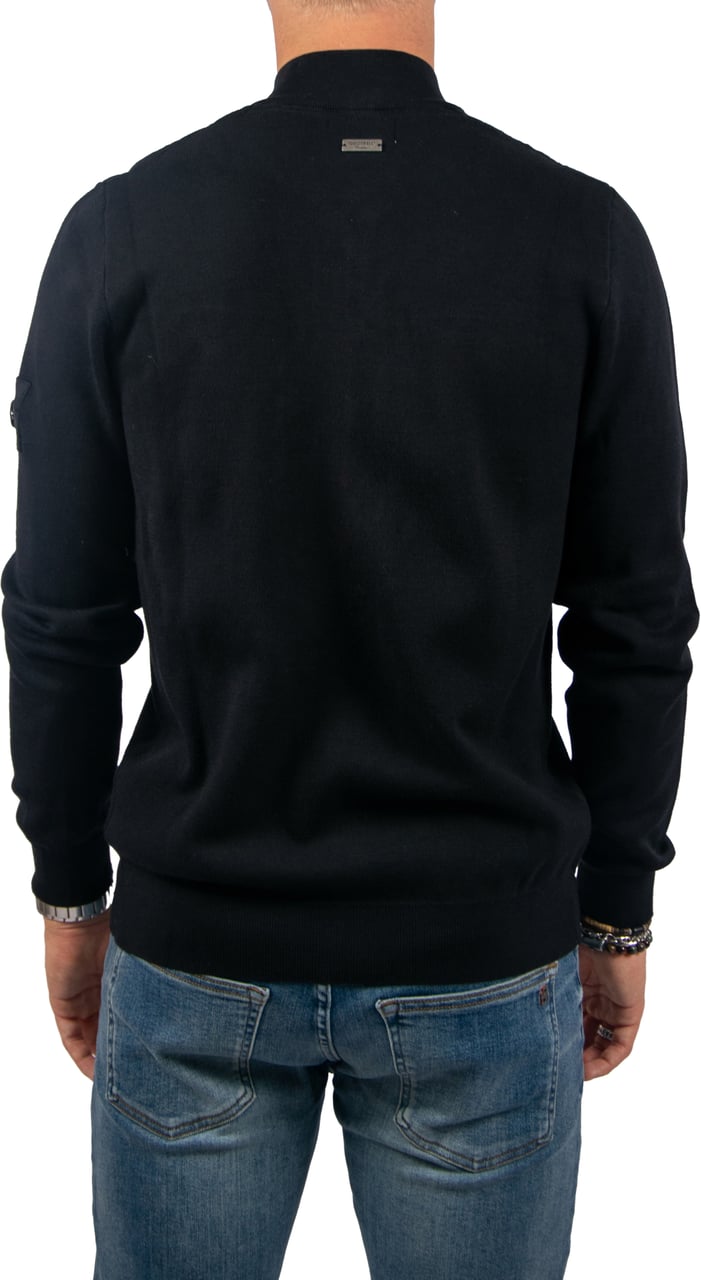 Quotrell Quotrell Fromanteel Knitted Vest Zwart