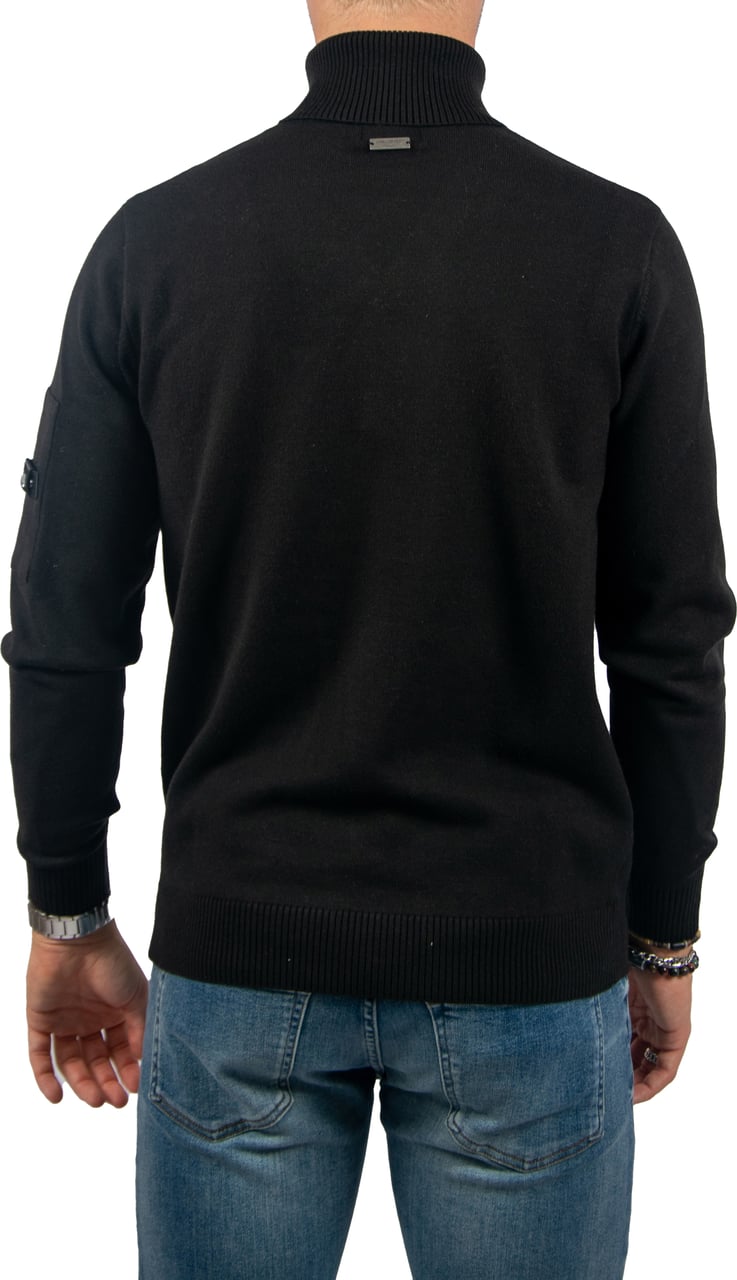 Quotrell Quotrell Papillon Knitted Sweater Zwart