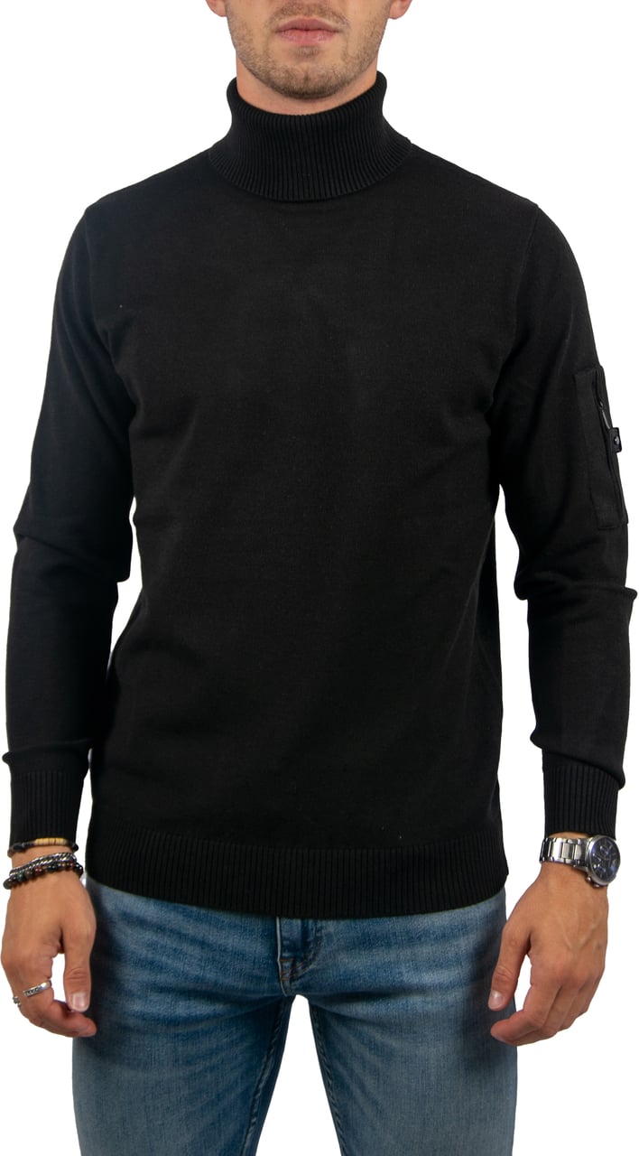 Quotrell Quotrell Papillon Knitted Sweater Zwart