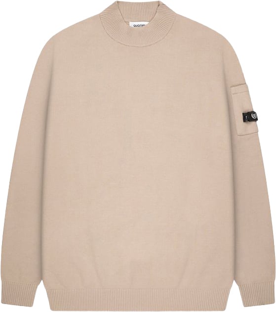 Quotrell Quotrell Cannes Knitted Sweater Bruin