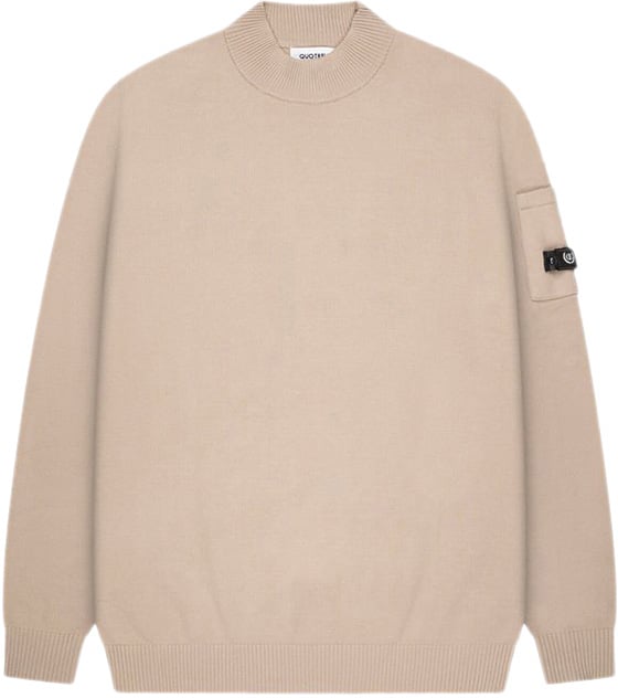 Quotrell Quotrell Cannes Knitted Sweater Bruin