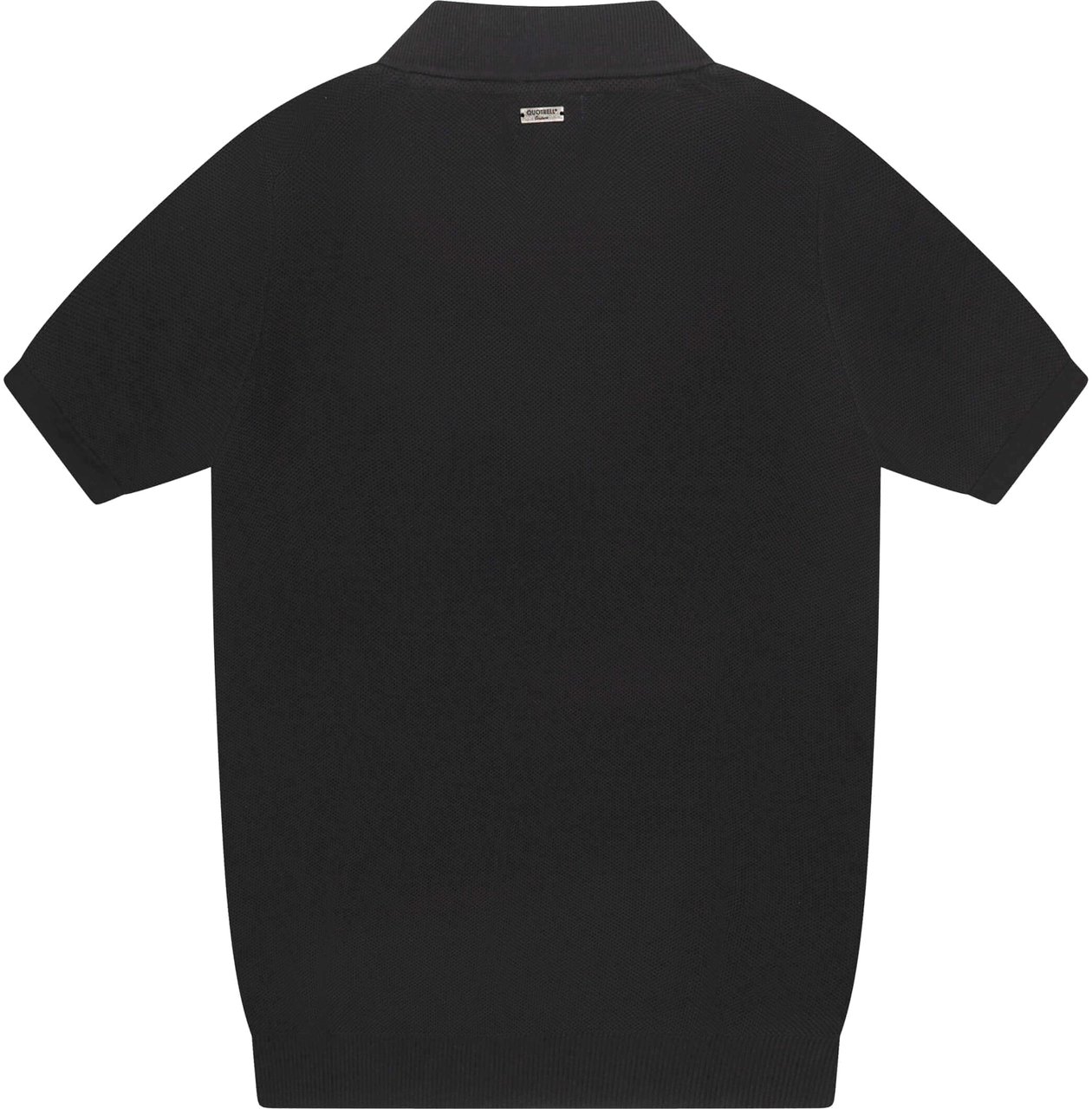 Quotrell Elijah Polo | Black/white Zwart