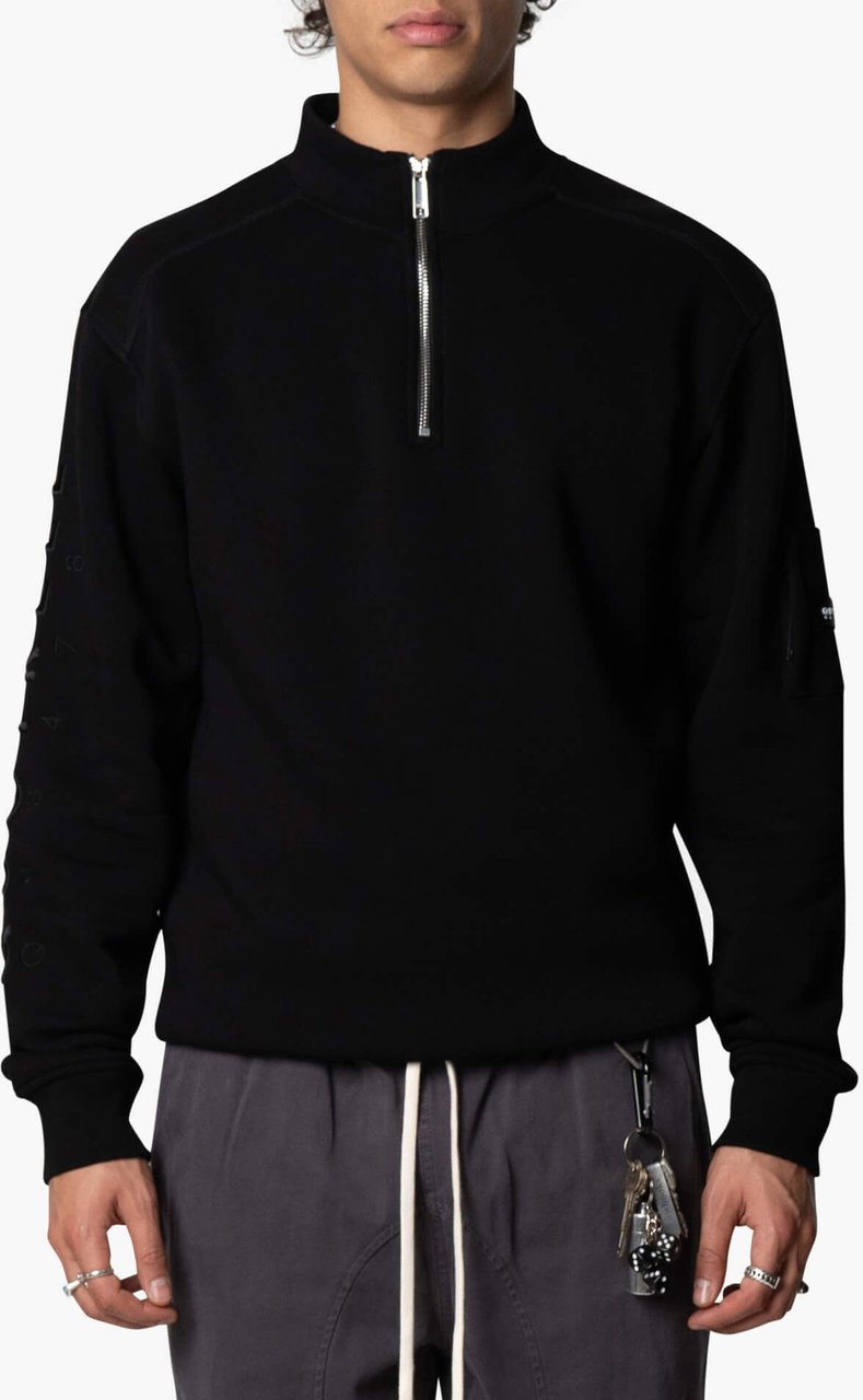 Quotrell Defender Halfzip | Black/black Zwart