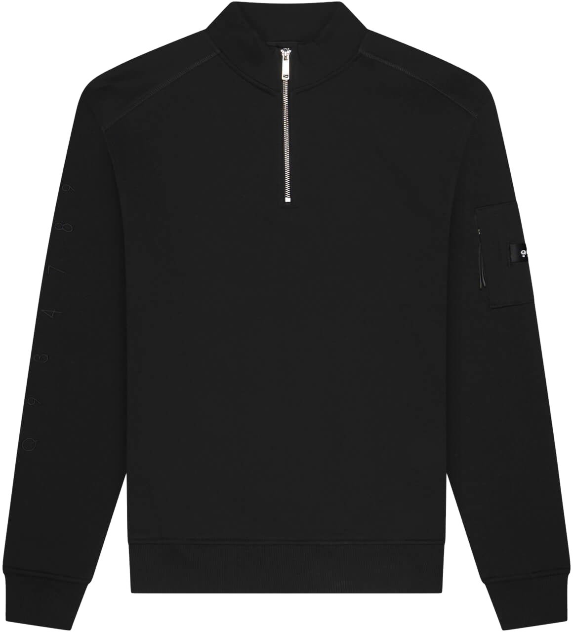 Quotrell Defender Halfzip | Black/black Zwart