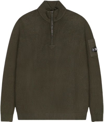 Quotrell Quotrell D&apos;Azur Knitted Halfzip Groen