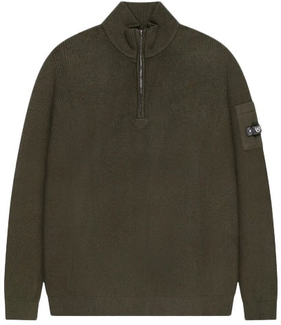 Quotrell Quotrell D'Azur Knitted Halfzip Groen