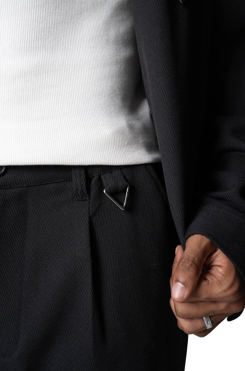 Quotrell Zane Pants | Black Zwart