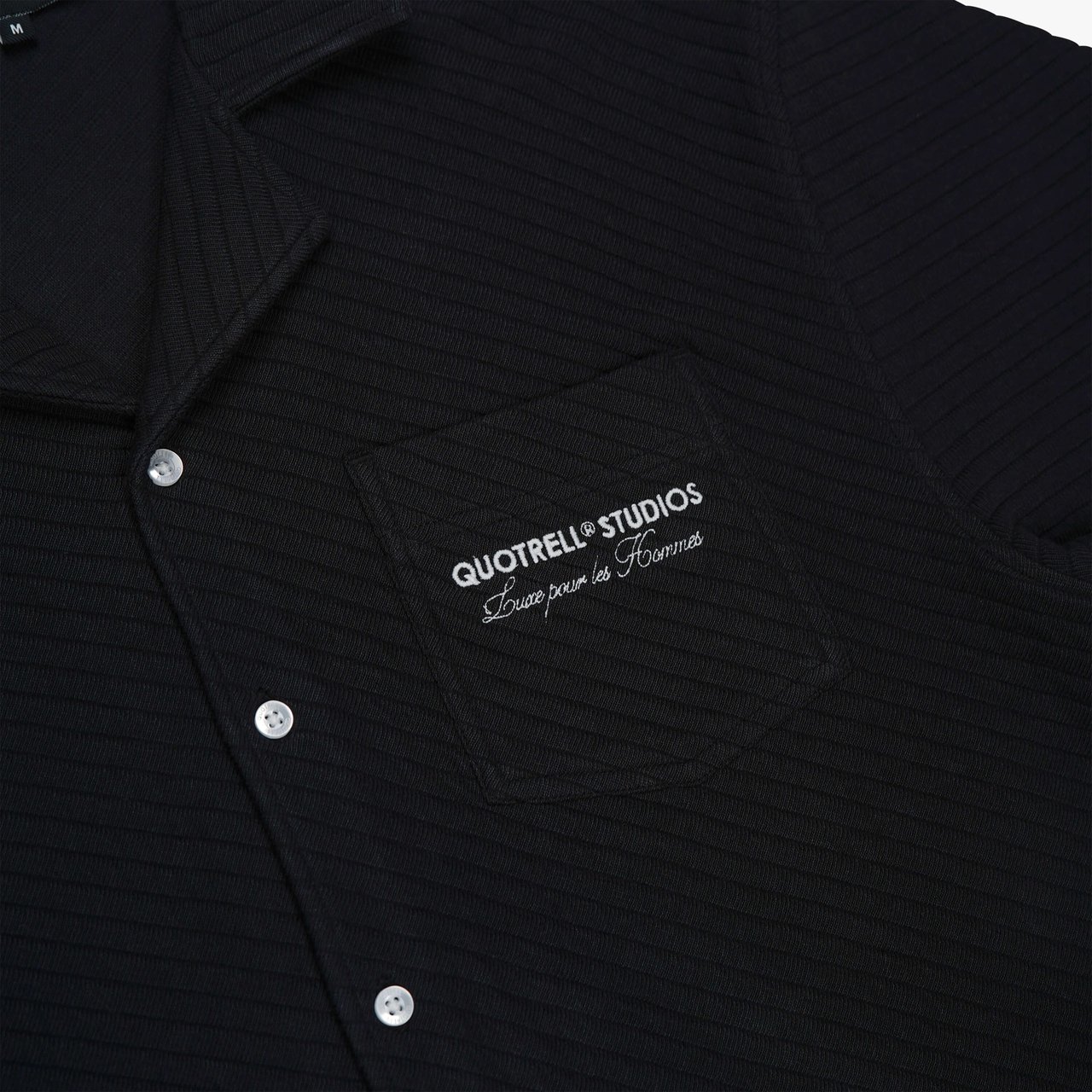 Quotrell Delhi Shirt | Black Zwart