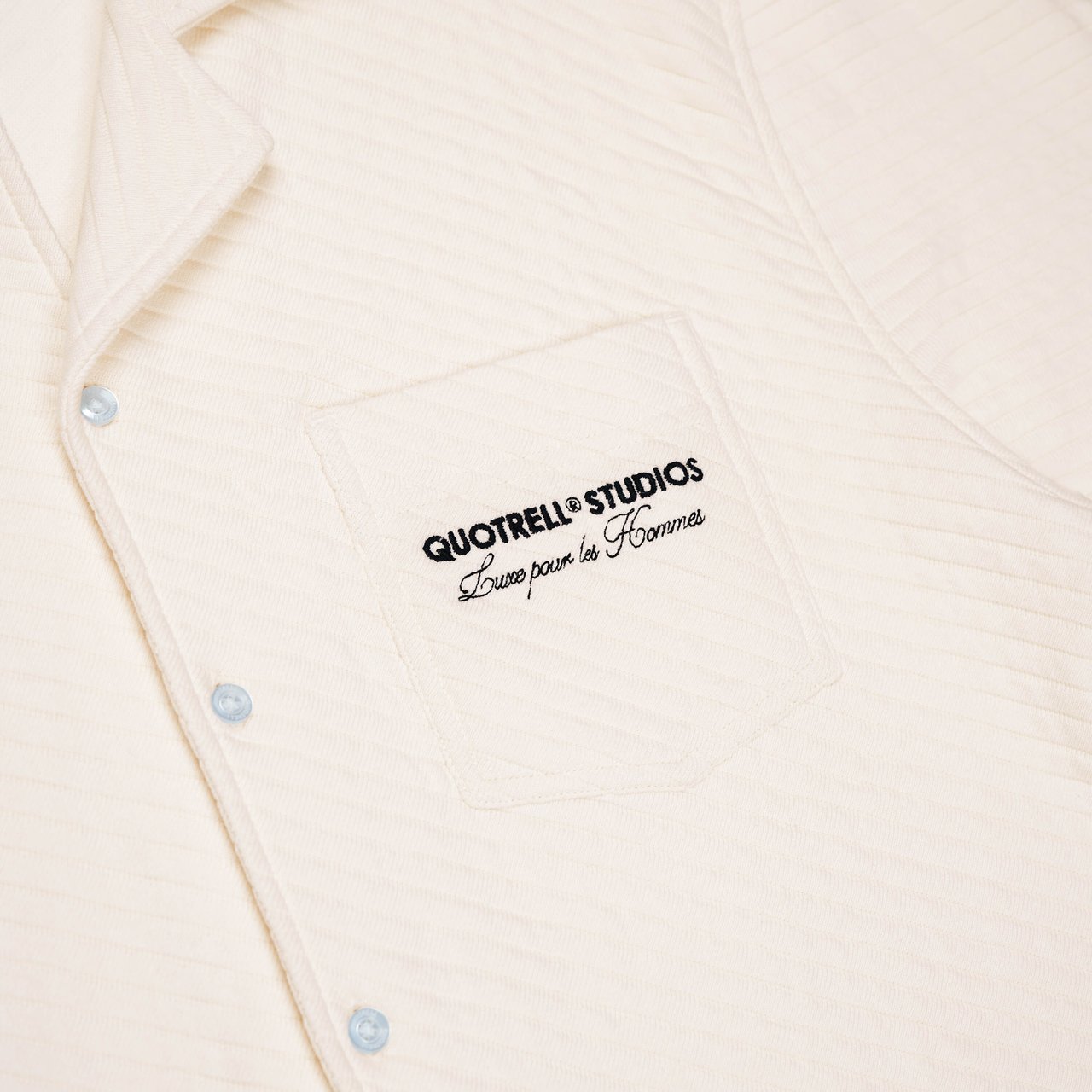 Quotrell Delhi Shirt | Ecru Beige
