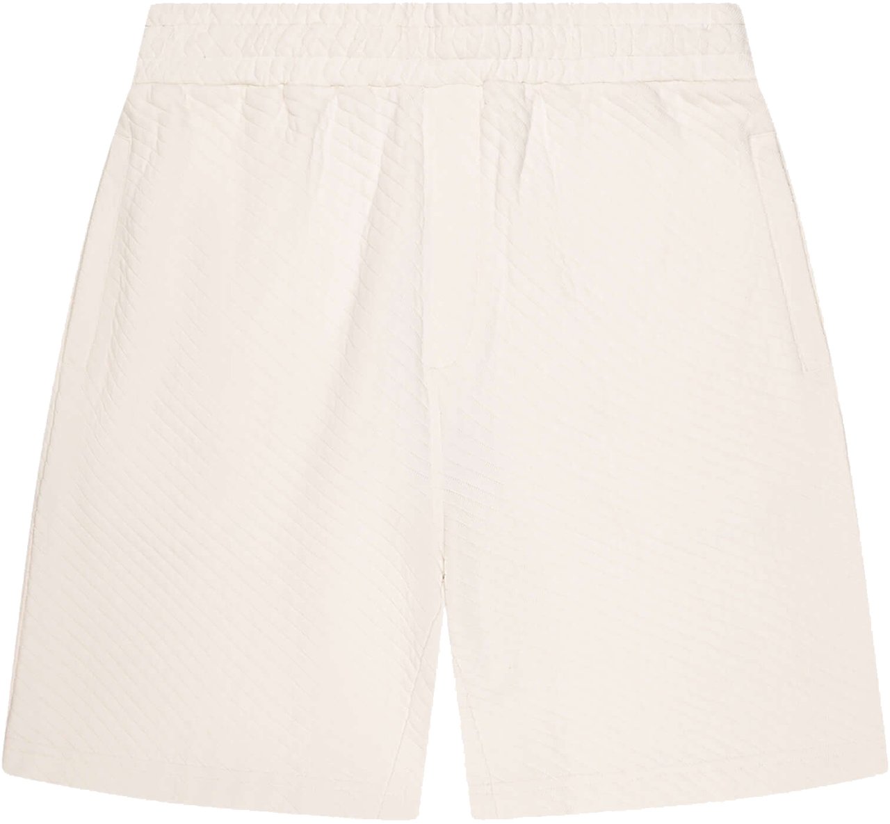 Quotrell Delhi Shorts | Ecru Beige