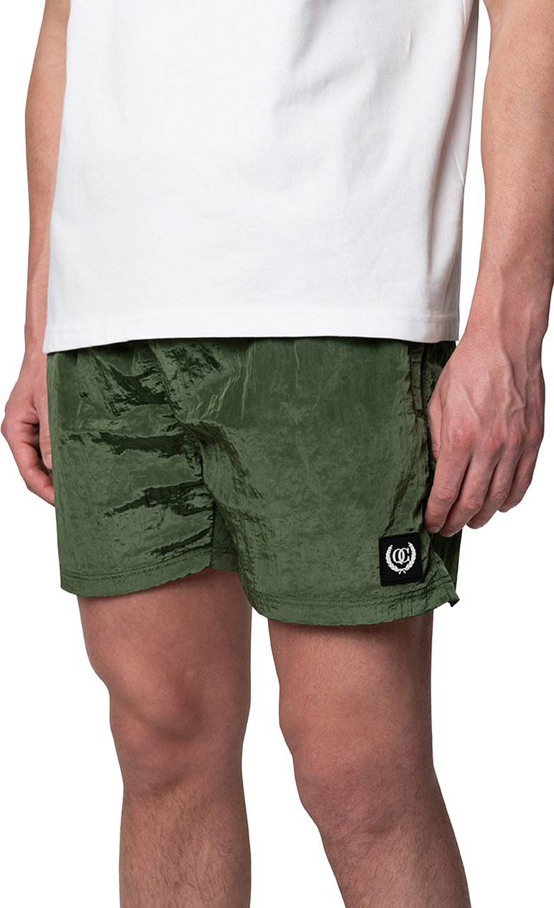 Quotrell Padua Swimshort | Army Groen