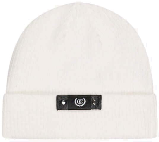 Quotrell Ribbed Beanie | Ecru Beige