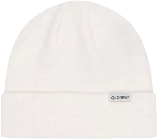 Quotrell Ribbed Beanie Beige