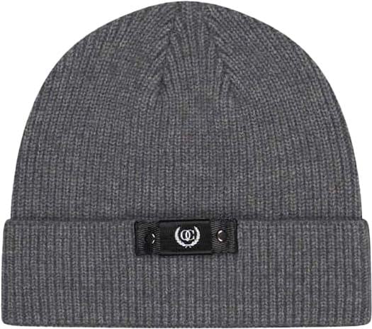 Quotrell Ribbed Beanie | Grey Melee Grijs