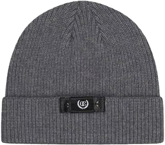 Quotrell Ribbed Beanie Couture Grijs