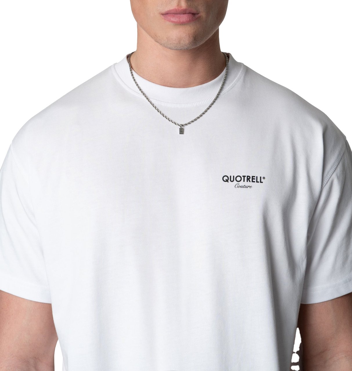 Quotrell Rope Chain  - 50 Cm | Silver Grijs