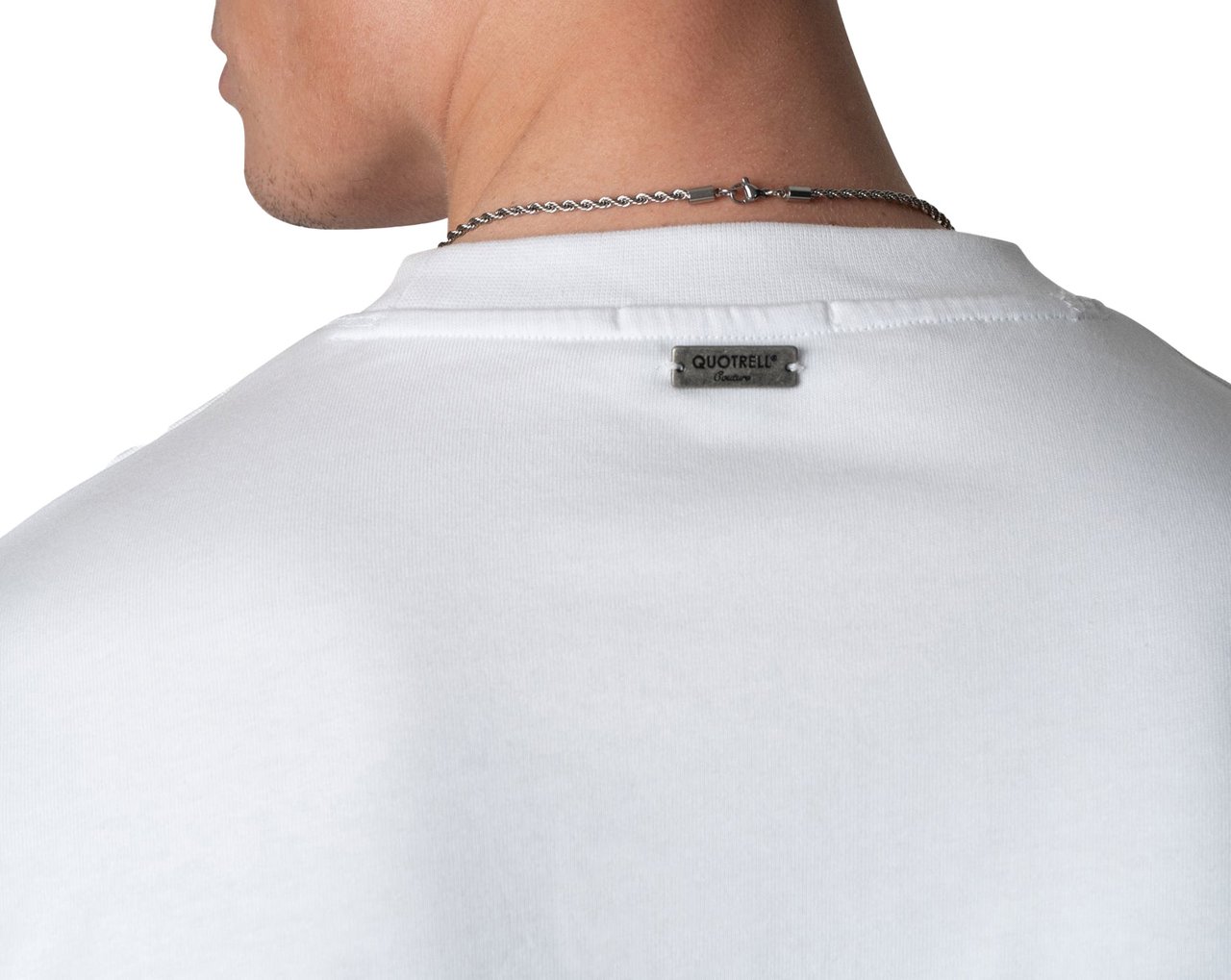 Quotrell Rope Chain - 60 Cm | Silver Grijs