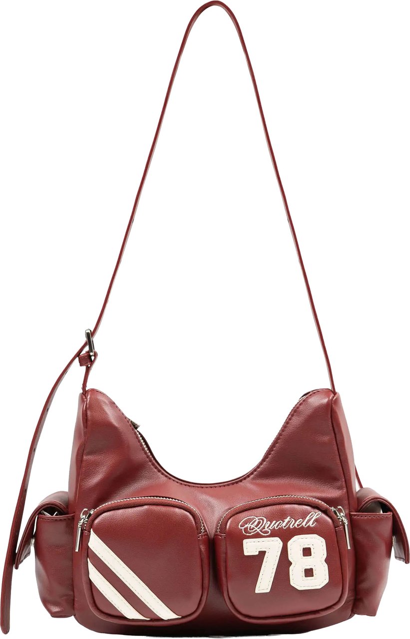Quotrell Gaya Bag | Red/white Rood