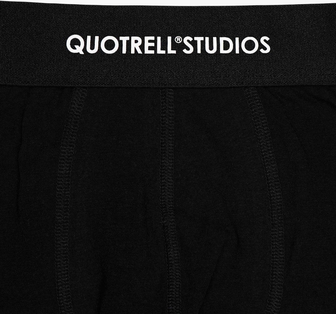Quotrell Underwear 2-pack | Black/white Zwart