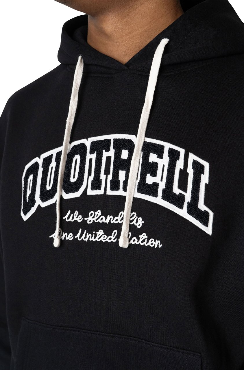 Quotrell University Set - Loose Fit | Black/white Zwart