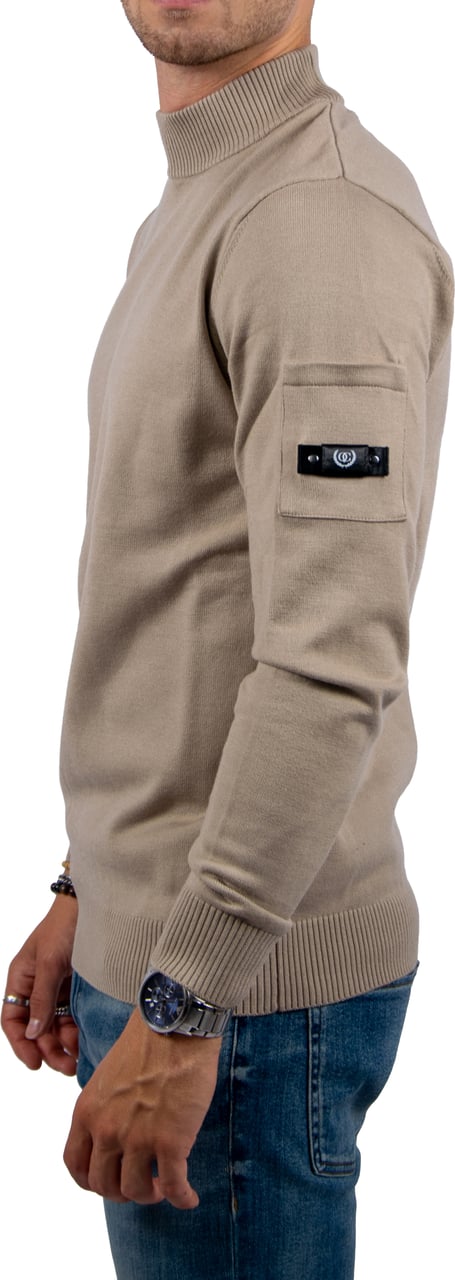 Quotrell Cannes Knitted Sweater Bruin