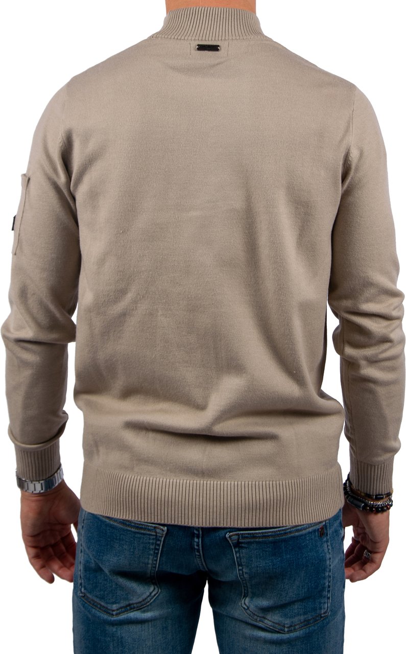 Quotrell Cannes Knitted Sweater Bruin