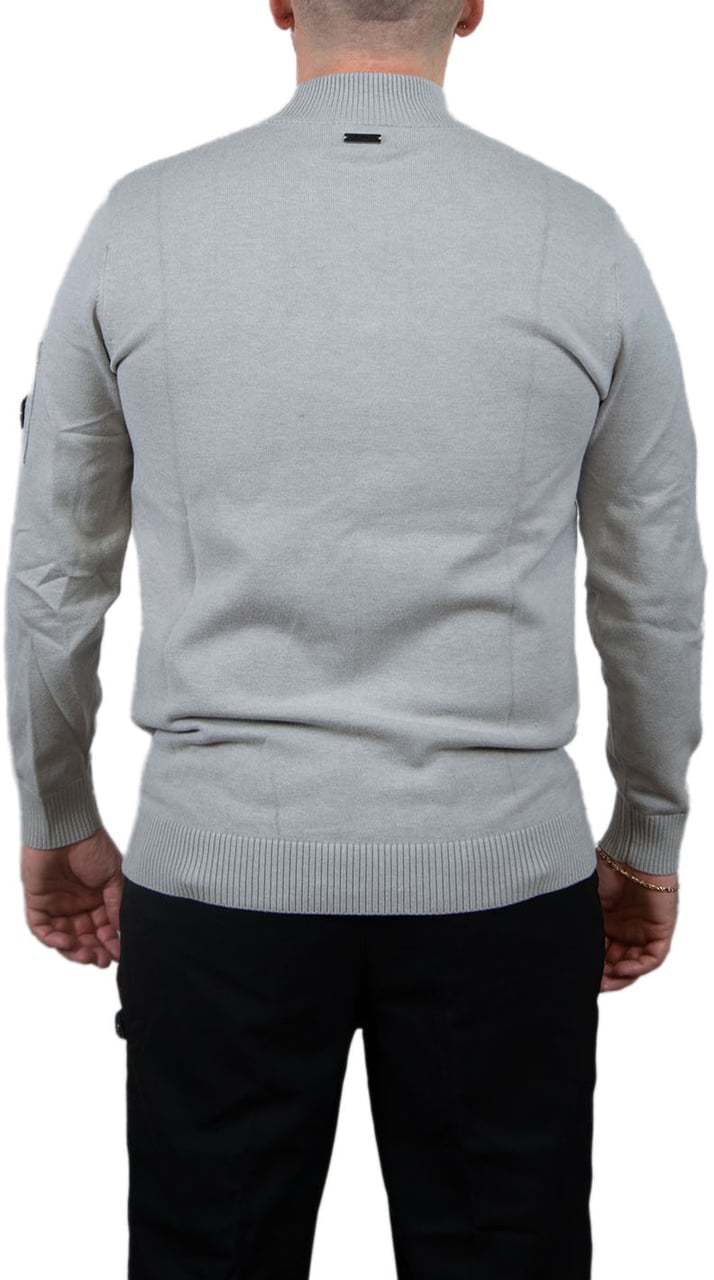 Quotrell Cannes Knitted Sweater Grijs